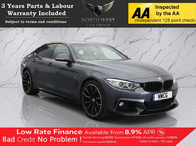 View our BMW 4 Series Gran Coupe range