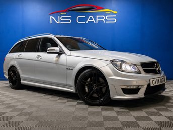 2014 MERCEDES-BENZ C CLASS 6.3 C63 V8 AMG Estate 5dr Petrol SpdS MCT Euro 5 (457 ps) &pound;34999.00