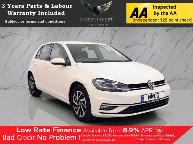 View our Volkswagen Golf 1.5 TSI EVO Match Edition Hatchback 5dr Petrol Manual Euro 6 (s/s) (150 ps) NATIONWIDE PARTS & LABOUR WARRANTY INCLUDED + 12 MONTHS AA BREAKDOWN FREE
