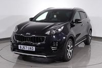 USED 2017 K KIA SPORTAGE 1.6 T-GDi GT-Line SUV 5dr Petrol DCT AWD Euro 6 (174 bhp) 4WD I AUTO I 9 DOCUMENTED SERVICES