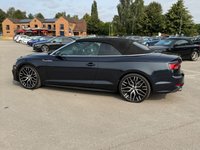 USED 2019 19 AUDI A5 CABRIOLET 2.0 TFSI 40 S line Convertible 2dr Petrol S Tronic Euro 6 (s/s) (190 ps) LED INTERIOR LIGHTS, MOT APRIL 2027