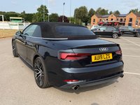 USED 2019 19 AUDI A5 CABRIOLET 2.0 TFSI 40 S line Convertible 2dr Petrol S Tronic Euro 6 (s/s) (190 ps) LED INTERIOR LIGHTS, MOT APRIL 2027