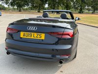 USED 2019 19 AUDI A5 CABRIOLET 2.0 TFSI 40 S line Convertible 2dr Petrol S Tronic Euro 6 (s/s) (190 ps) LED INTERIOR LIGHTS, MOT APRIL 2027