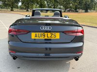 USED 2019 19 AUDI A5 CABRIOLET 2.0 TFSI 40 S line Convertible 2dr Petrol S Tronic Euro 6 (s/s) (190 ps) LED INTERIOR LIGHTS, MOT APRIL 2027