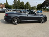 USED 2019 19 AUDI A5 CABRIOLET 2.0 TFSI 40 S line Convertible 2dr Petrol S Tronic Euro 6 (s/s) (190 ps) LED INTERIOR LIGHTS, MOT APRIL 2027
