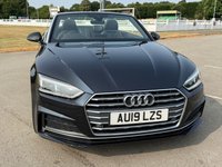 USED 2019 19 AUDI A5 CABRIOLET 2.0 TFSI 40 S line Convertible 2dr Petrol S Tronic Euro 6 (s/s) (190 ps) LED INTERIOR LIGHTS, MOT APRIL 2027