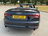 USED 2019 19 AUDI A5 CABRIOLET 2.0 TFSI 40 S line Convertible 2dr Petrol S Tronic Euro 6 (s/s) (190 ps) LED INTERIOR LIGHTS, MOT APRIL 2027