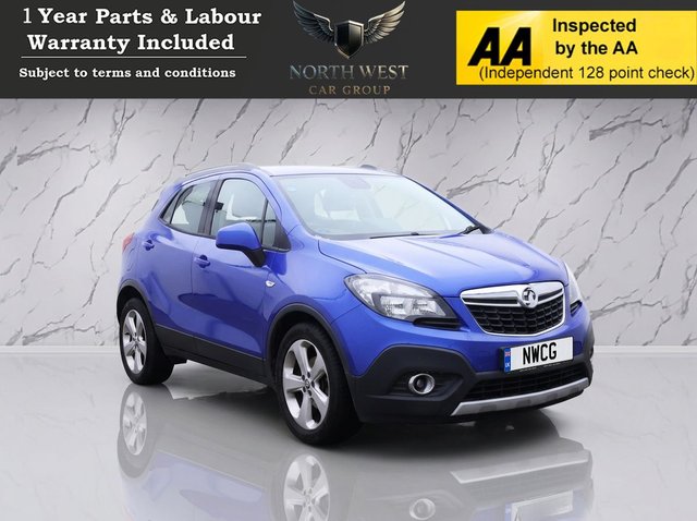 View our Vauxhall Mokka 1.6 Tech Line SUV 5dr Petrol Manual 2WD Euro 5 (s/s) (115 ps) 12 MONTHS MOT ON SALE