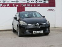 USED 2014 64 RENAULT CLIO 0.9 TCe Dynamique S MediaNav Hatchback 5dr Petrol Manual Euro 5 (s/s) (90 ps) 
