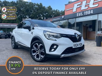 2024 RENAULT CAPTUR 1.6 E-TECH techno SUV 5dr Petrol Hybrid Auto Euro 6 (s/s) (145 ps) &pound;12690.00