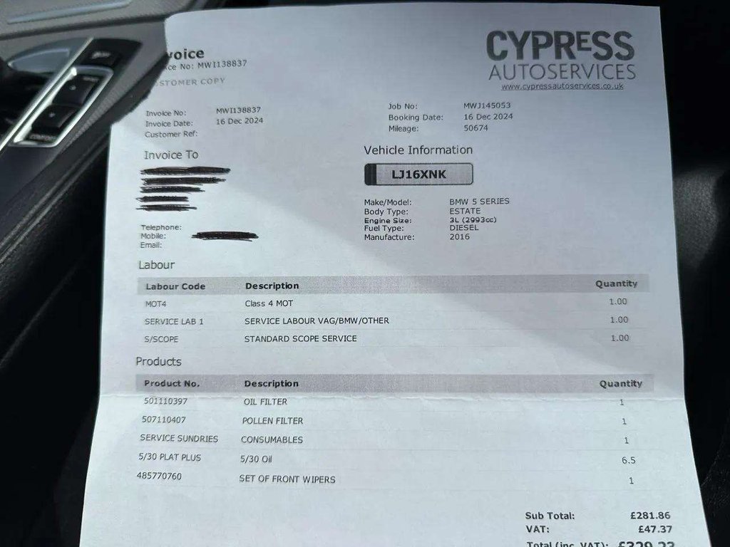 2016 BMW 5 Series — image 25