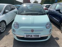 USED 2014 14 FIAT 500 1.2 Lounge Hatchback 3dr Petrol Manual Euro 6 (s/s) (69 bhp) 