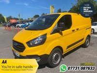 USED 2022 22 FORD TRANSIT CUSTOM 2.0 340 EcoBlue Leader Panel Van 5dr Diesel Manual L1 H1 Euro 6 (s/s) (130 ps) A/C, BLUETOOTH, APPLE CARPLAY!