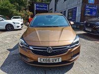 USED 2016 66 VAUXHALL ASTRA 2016/66 1.4i Turbo SRi Nav Hatchback 5dr Petrol Manual Euro 6 (150 ps), 2 owners from new,  ************ LOW MILEAGE ************