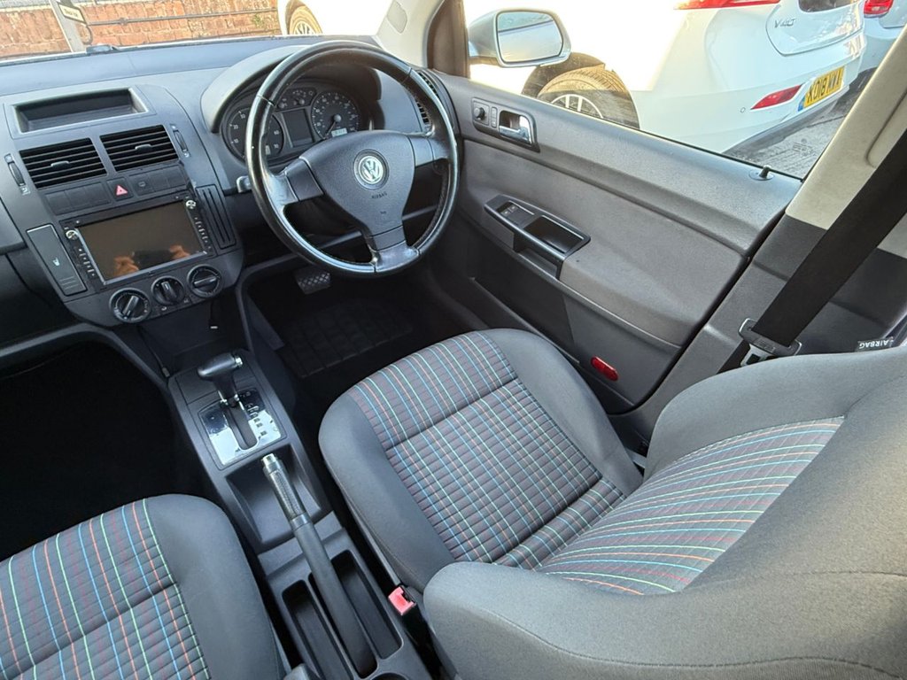 USED 2007 07 VOLKSWAGEN POLO 1.4 S Hatchback 5dr Petrol Automatic (185 g/km, 74 bhp) AUTO+PARKING SENSORS+AIR CON