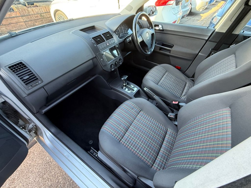 USED 2007 07 VOLKSWAGEN POLO 1.4 S Hatchback 5dr Petrol Automatic (185 g/km, 74 bhp) AUTO+PARKING SENSORS+AIR CON