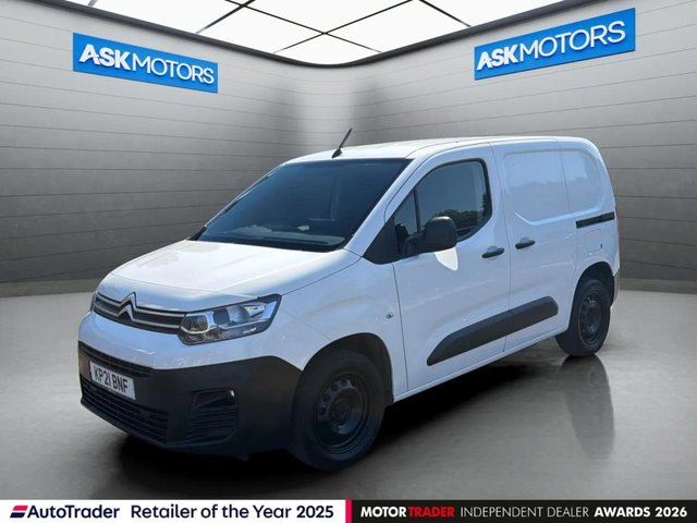 2021 21 CITROEN BERLINGO 1.5 BlueHDi 1000 Enterprise M Panel Van 5dr Diesel Manual SWB Euro 6 (s/s) (100 ps) NO VAT  
