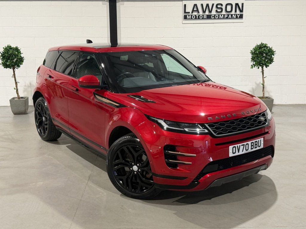 USED 2020 70 LAND ROVER RANGE ROVER EVOQUE 2.0 D180 MHEV R-Dynamic HSE SUV 5dr Diesel Auto 4WD Euro 6 (s/s) (180 ps) 