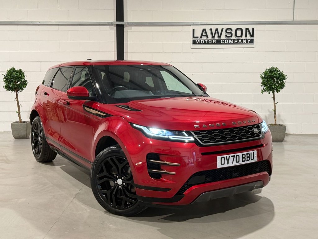 USED 2020 70 LAND ROVER RANGE ROVER EVOQUE 2.0 D180 MHEV R-Dynamic HSE SUV 5dr Diesel Auto 4WD Euro 6 (s/s) (180 ps) 