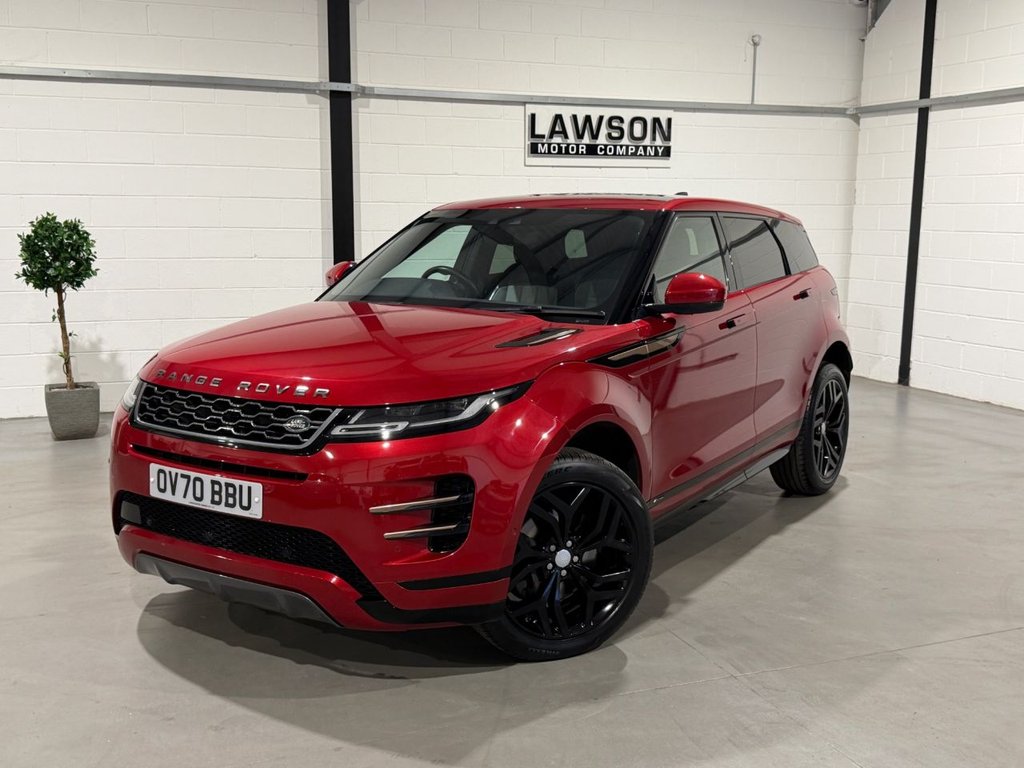 USED 2020 70 LAND ROVER RANGE ROVER EVOQUE 2.0 D180 MHEV R-Dynamic HSE SUV 5dr Diesel Auto 4WD Euro 6 (s/s) (180 ps) 