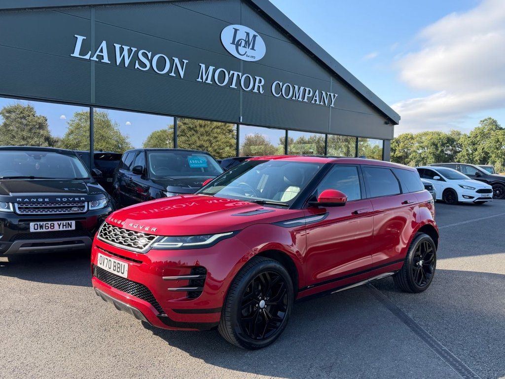 USED 2020 70 LAND ROVER RANGE ROVER EVOQUE 2.0 D180 MHEV R-Dynamic HSE SUV 5dr Diesel Auto 4WD Euro 6 (s/s) (180 ps) 