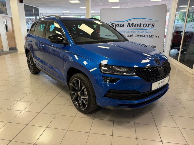 View our Skoda Karoq 1.5 TSI ACT SportLine SUV 5dr Petrol DSG Euro 6 (s/s) (150 ps)
