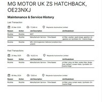 USED 2023 23 MG MG ZS 1.0 T-GDI Exclusive SUV 5dr Petrol Auto Euro 6 (111 ps) 1 OWNER FULL DEALER SERVICE HISTORY