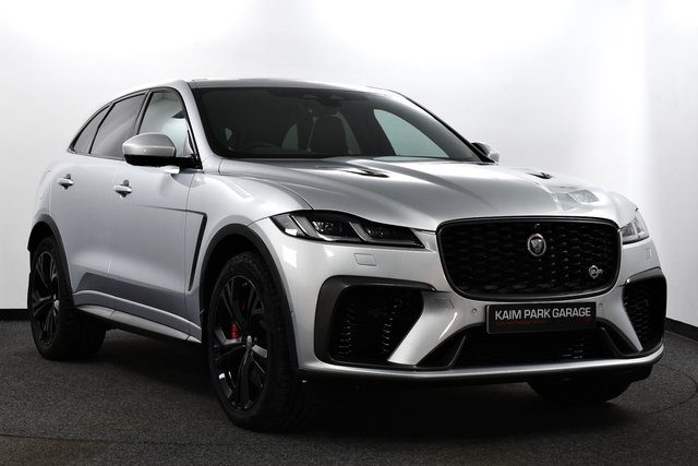 USED 2021 21 JAGUAR F-PACE 5.0 P550 V8 SVR SUV 5dr Petrol Quickshift AWD Euro 6 (s/s) (550 ps) FSH | S/Pan Roof | Meridian +
