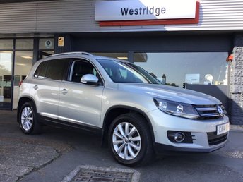 2014 VOLKSWAGEN TIGUAN 2.0 TDI BlueMotion Tech Match SUV 5dr Diesel DSG 4WD Euro 5 (s/s) (140 ps) £9495.00