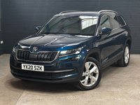 USED 2020 20 SKODA KODIAQ 2.0 TDI Edition SUV 5dr Diesel DSG 4WD Euro 6 (s/s) (7 Seat) (190 ps) SAT NAV - CAR PLAY - LEATHER