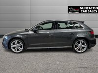 USED 2017 AUDI A3 1.4 TFSI CoD S line Sportback 5dr Petrol S Tronic Euro 6 (s/s) (150 ps) 