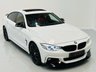 USED 2014 64 BMW 4 SERIES GRAN COUPE 2.0 420d M Sport Hatchback 5dr Diesel Manual Euro 6 (s/s) (184 ps) Alpine White | Red Leather Interior | Glass Roof | 19in Wheels | Black Pack | Harman Kardon | Privacy Glass | ULEZ OK