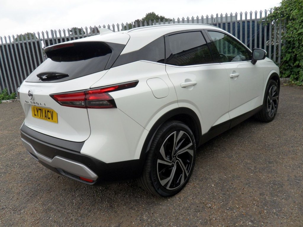 USED 2021 71 NISSAN QASHQAI 1.3 DIG-T MHEV Tekna+ SUV 5dr Petrol Hybrid XTRON Euro 6 (s/s) (158 ps) Service Mot And 12 Months Warranty