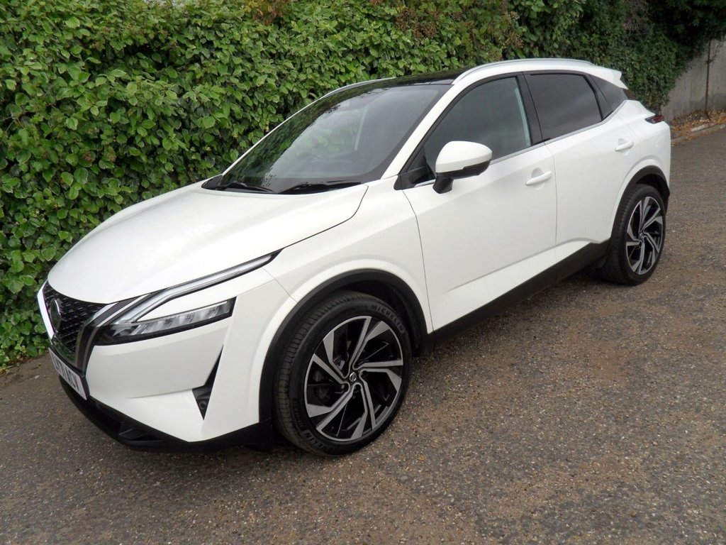 USED 2021 71 NISSAN QASHQAI 1.3 DIG-T MHEV Tekna+ SUV 5dr Petrol Hybrid XTRON Euro 6 (s/s) (158 ps) Service Mot And 12 Months Warranty