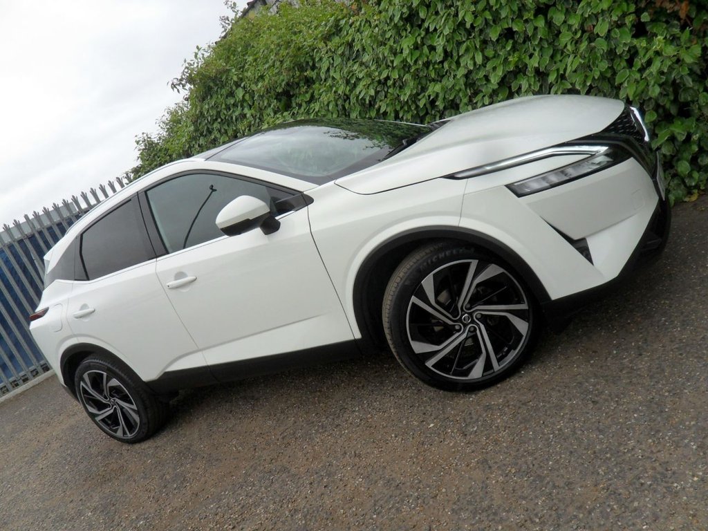 USED 2021 71 NISSAN QASHQAI 1.3 DIG-T MHEV Tekna+ SUV 5dr Petrol Hybrid XTRON Euro 6 (s/s) (158 ps) Service Mot And 12 Months Warranty