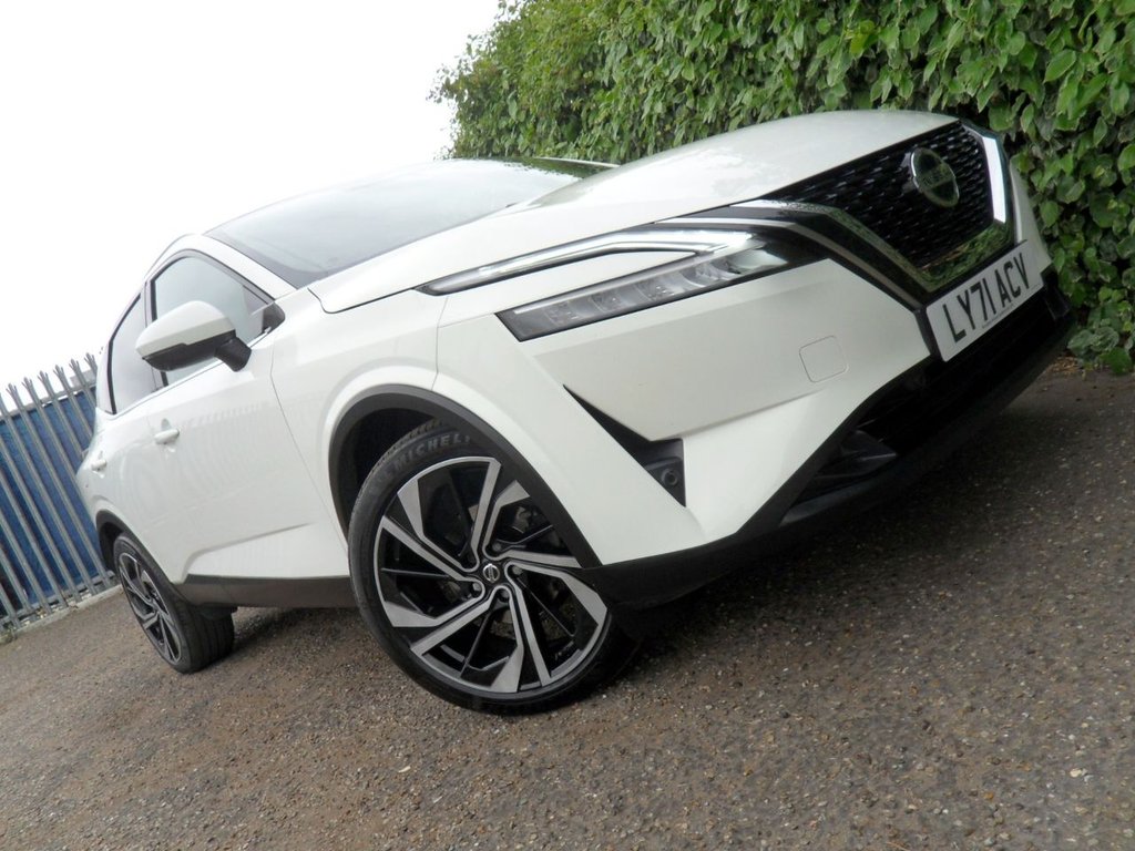 USED 2021 71 NISSAN QASHQAI 1.3 DIG-T MHEV Tekna+ SUV 5dr Petrol Hybrid XTRON Euro 6 (s/s) (158 ps) Service Mot And 12 Months Warranty