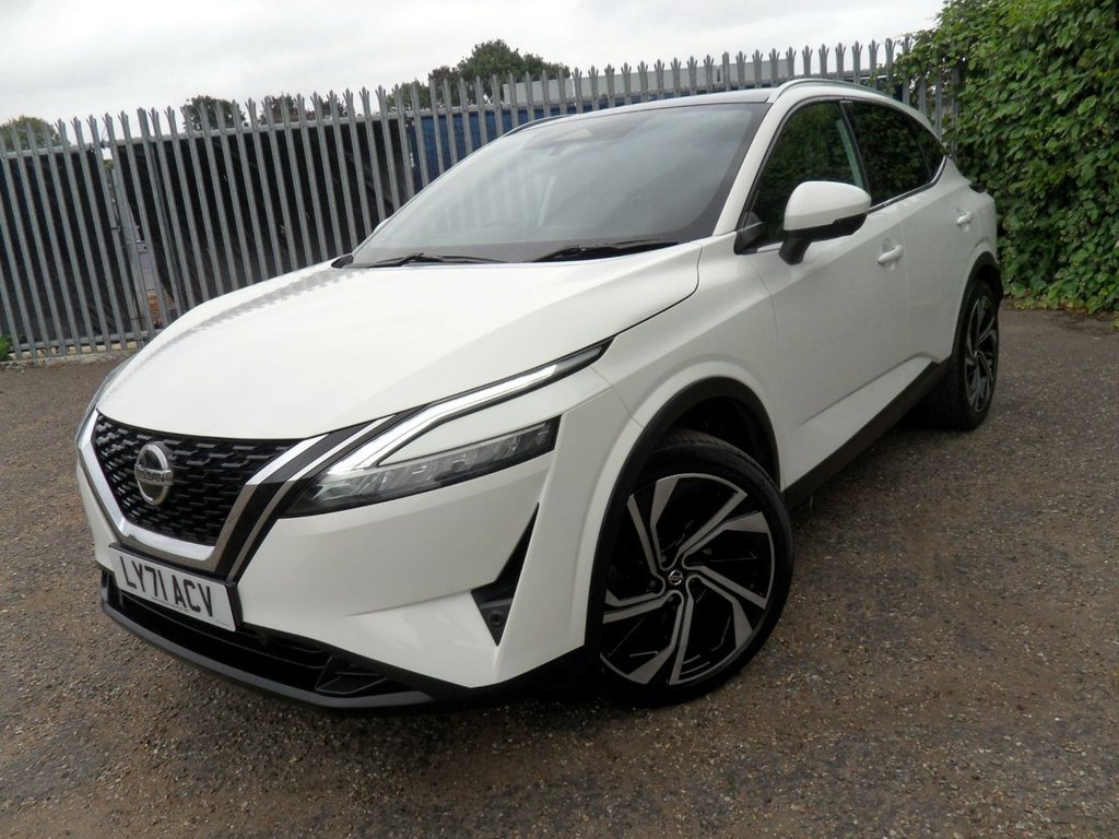 USED 2021 71 NISSAN QASHQAI 1.3 DIG-T MHEV Tekna+ SUV 5dr Petrol Hybrid XTRON Euro 6 (s/s) (158 ps) Service Mot And 12 Months Warranty