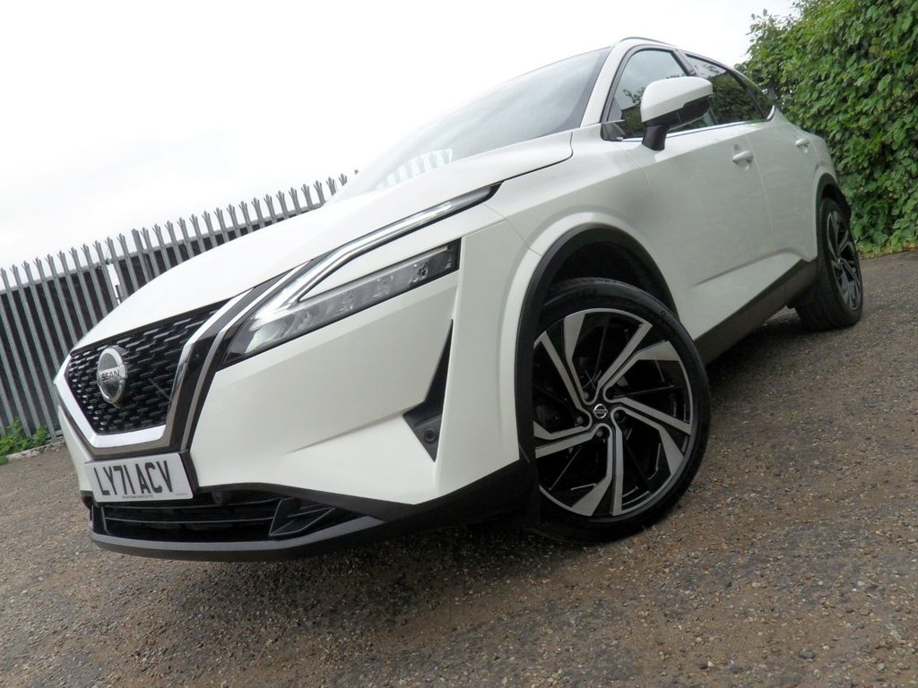 USED 2021 71 NISSAN QASHQAI 1.3 DIG-T MHEV Tekna+ SUV 5dr Petrol Hybrid XTRON Euro 6 (s/s) (158 ps) Service Mot And 12 Months Warranty