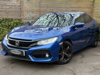 USED 2017 17 HONDA CIVIC 1.0 VTEC Turbo SR Hatchback 5dr Petrol CVT Euro 6 (s/s) (129 ps) 