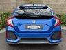USED 2017 17 HONDA CIVIC 1.0 VTEC Turbo SR Hatchback 5dr Petrol CVT Euro 6 (s/s) (129 ps) 