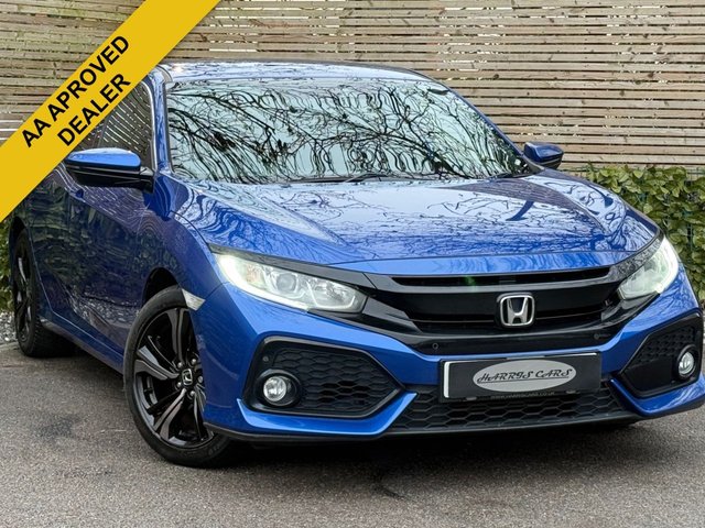 View our Honda Civic 1.0 VTEC Turbo SR Hatchback 5dr Petrol CVT Euro 6 (s/s) (129 ps)