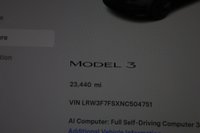 USED 2022 22 TESLA Model 3 Standard Range Plus Auto RWD 4dr Pan Sunroof, Rev Camera,