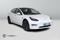 USED 2022 22 TESLA Model 3 Standard Range Plus Auto RWD 4dr Pan Sunroof, Rev Camera,