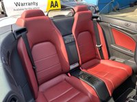 USED 2011 11 MERCEDES-BENZ E CLASS 3.0 E350 CDI V6 BlueEfficiency Sport Cabriolet 2dr Diesel G-Tronic Euro 5 (231 ps) FULL MAIN DEALER HISTORY. FLAMENCO RED LEATHER. AIR SCARF. REVERSE CAMERA.