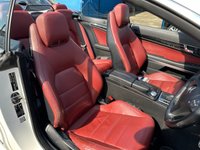USED 2011 11 MERCEDES-BENZ E CLASS 3.0 E350 CDI V6 BlueEfficiency Sport Cabriolet 2dr Diesel G-Tronic Euro 5 (231 ps) FULL MAIN DEALER HISTORY. FLAMENCO RED LEATHER. AIR SCARF. REVERSE CAMERA.