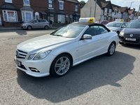 USED 2011 11 MERCEDES-BENZ E CLASS 3.0 E350 CDI V6 BlueEfficiency Sport Cabriolet 2dr Diesel G-Tronic Euro 5 (231 ps) FULL MAIN DEALER HISTORY. FLAMENCO RED LEATHER. AIR SCARF. REVERSE CAMERA.