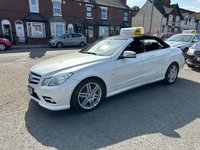 USED 2011 11 MERCEDES-BENZ E CLASS 3.0 E350 CDI V6 BlueEfficiency Sport Cabriolet 2dr Diesel G-Tronic Euro 5 (231 ps) FULL MAIN DEALER HISTORY. FLAMENCO RED LEATHER. AIR SCARF. REVERSE CAMERA.