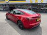 USED 2024 74 TESLA Model 3 Saloon 4dr Electric Auto RWD (208 ps) Latest Model in Ultra Red Metallic with panoramic glass roof & only 8,000 miles
