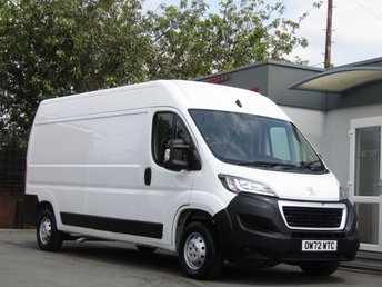 2023 PEUGEOT BOXER 2.2 BlueHDi PROFESSIONAL PREMIUM + ( SAT NAV) L3 H2  &pound;11495.00