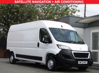 2023 PEUGEOT BOXER 2.2 BlueHDi PROFESSIONAL PREMIUM + ( SAT NAV) L3 H2  &pound;11495.00